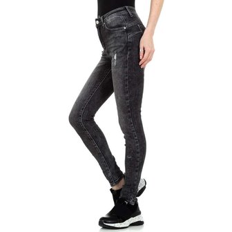 Lexxury skinny jeans zwart 